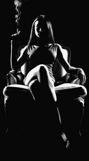 This babe is ALL business...