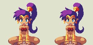 Shantae takes your cock for a ride