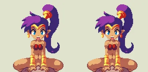 Shantae takes your cock for a ride