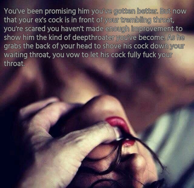 Deepthroat caption