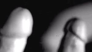 Sperm on the mirror...