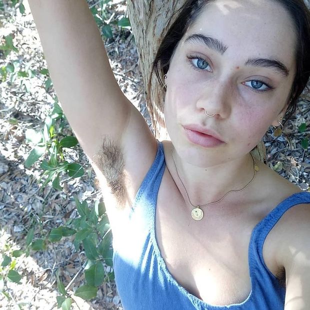 Hairy armpits