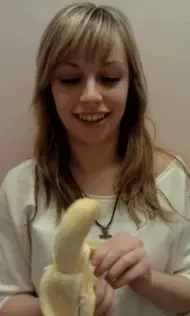 suggestive blowjob