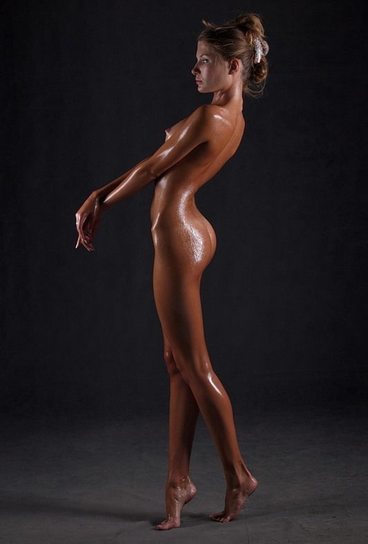 Oiled Up - Sexy Sluts in Oil