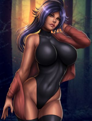 bleach shihouin yoruichi flowerxl