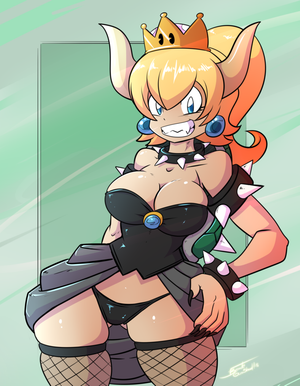 Angry Bowsette