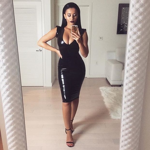Figure hugging dress
