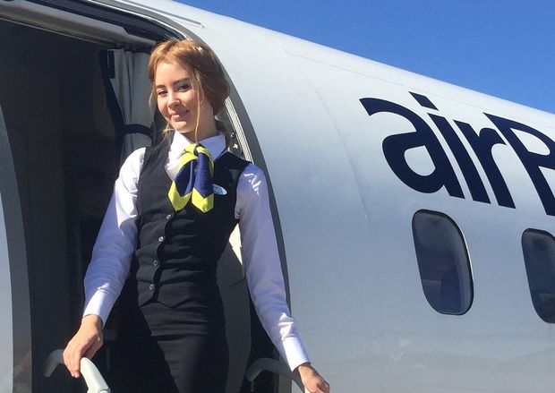 charming stewardess