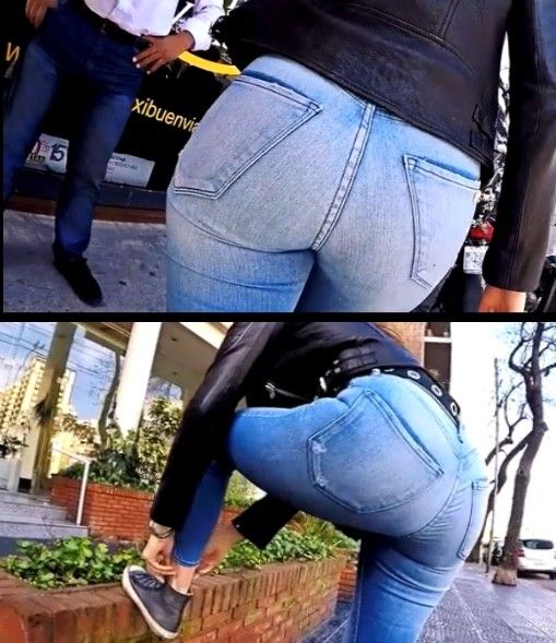 Wilmas tight jeans