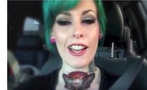 Goth Slut hot face