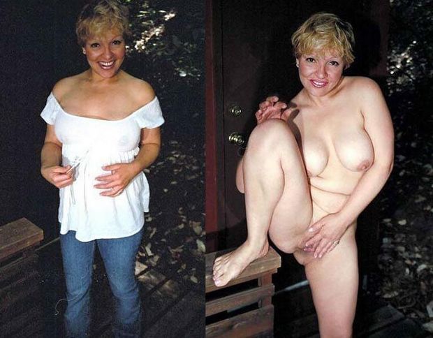 GILF Dressed Undressed