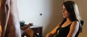 CFNM looking at penis