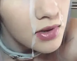 Bukkake makes pretty teen more beautiful.