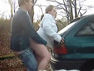 amateur couple fucking outdoors