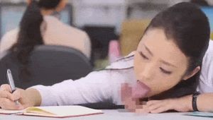 Japanese office slut