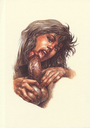 Paolo Serpieri is the King of Porn Drawing 5