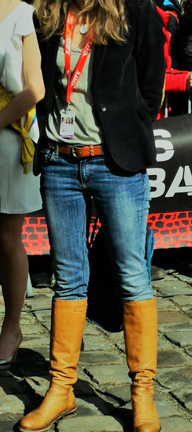 nice jean and boots