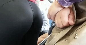 perfect ass in leggins