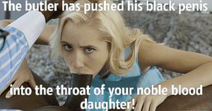 White daughter takes bbc