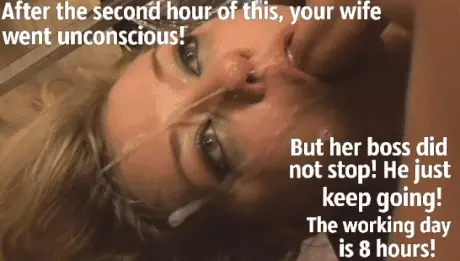 Your wife’s boss is not giving her air to her