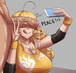Yang takes a dick selfie