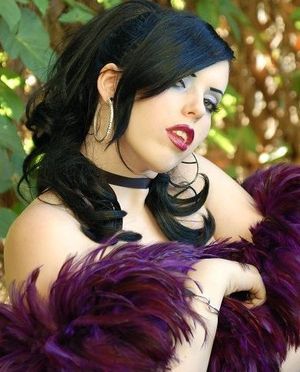 Shayla Corpse is 100% pure Bavarian goth phenotype with a cute face super model