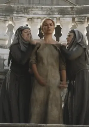 Lena Headley - Game of Thrones nude walk of shame.