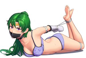 Setsuna tied up by gbeeee
