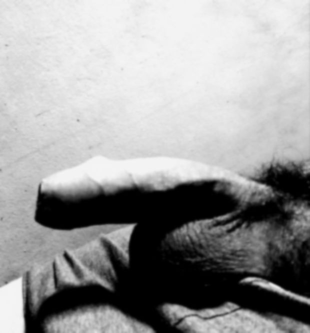 Flaccid thick cock
