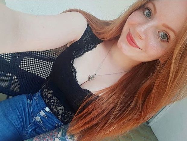 Green Eyed Redhead Selfie