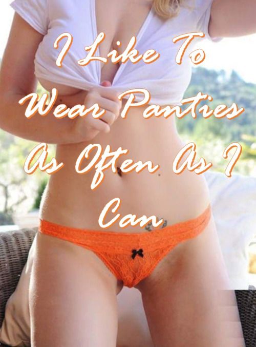 Sissy and panties