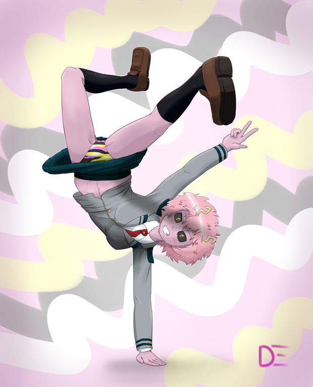 Upside down