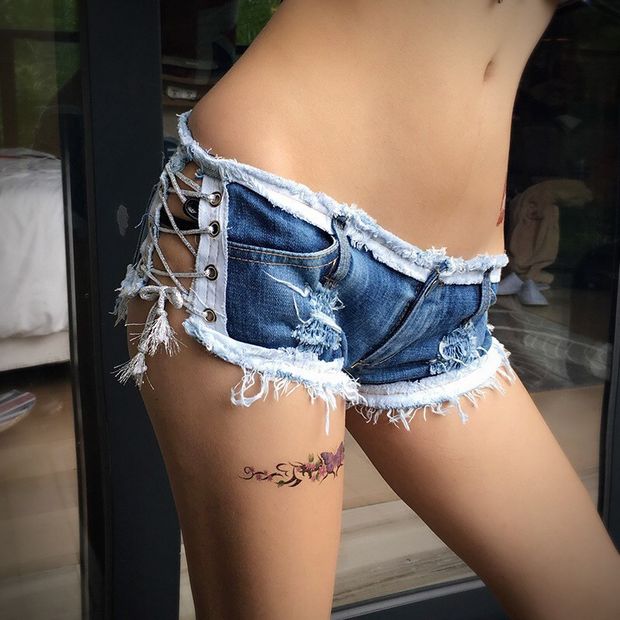 Denim Micro Shorts!