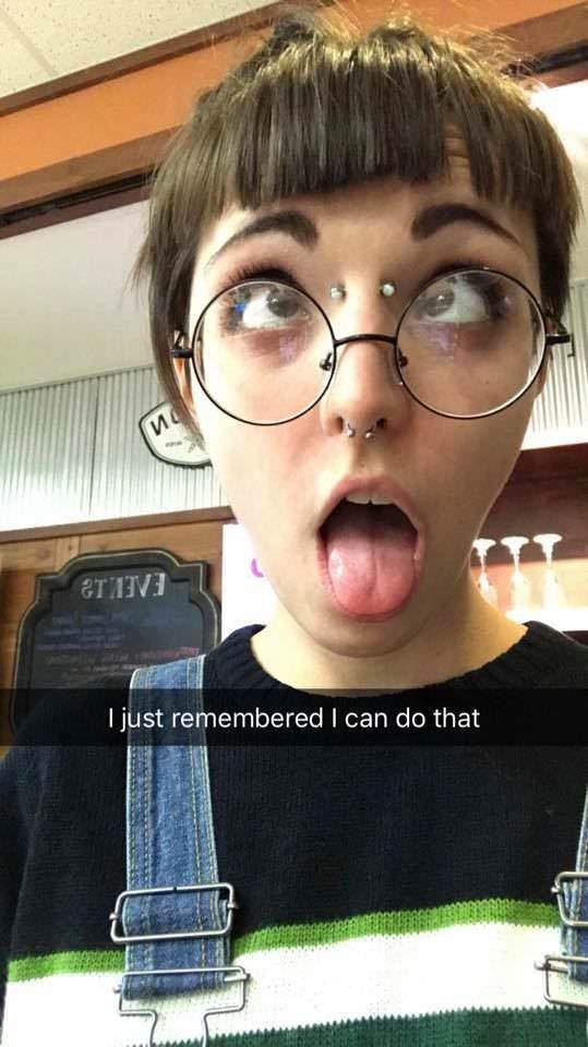Hipster cutie ahegao.