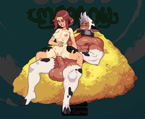 Literal cowboy impaling a babe