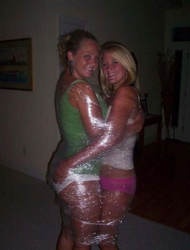 Shrink wrap party