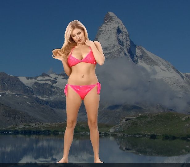 Hot toy for a blonde - iStripper with sextoy