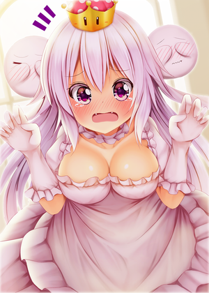 Boosette Scary face