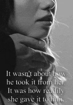 Took it from her