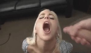 Huge cumshot blonde teen Jayden Pierson