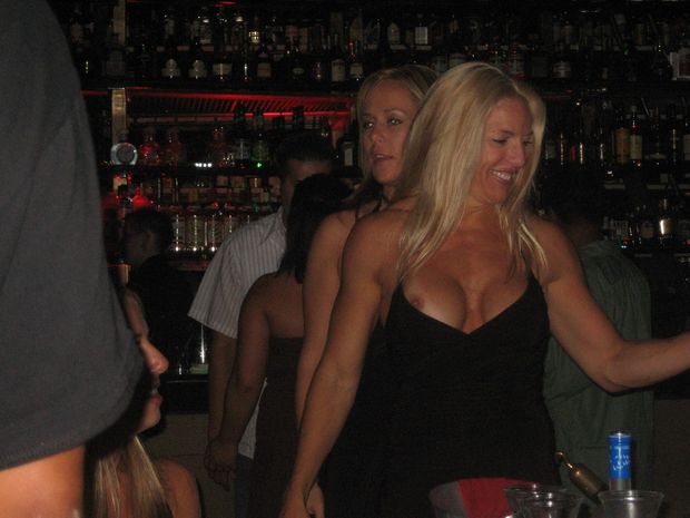 Boob out