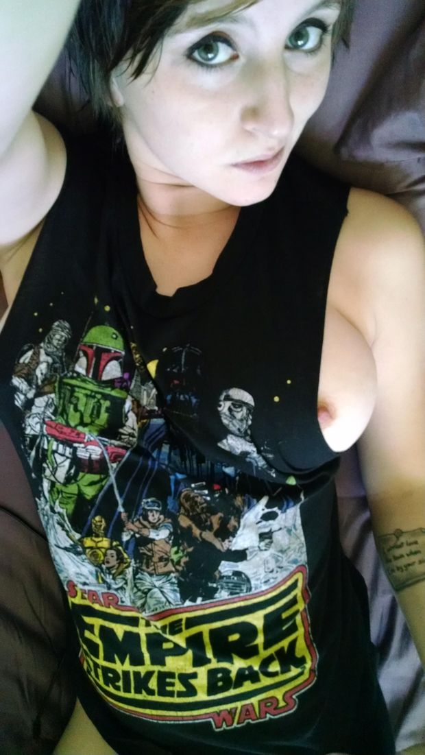 Boob out