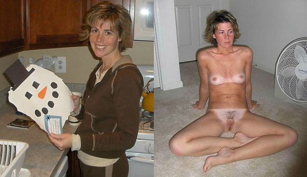 MILF dressed-Undressed