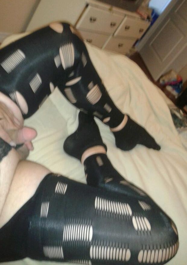 Naughty Sissy CD Stockings