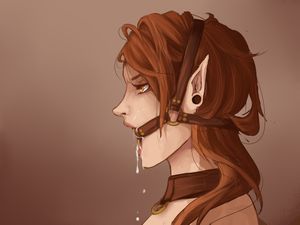 Leather and Rings by LittleLionG