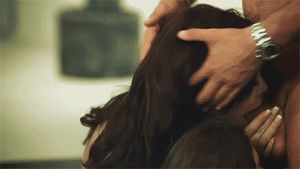 deepthroat threesome