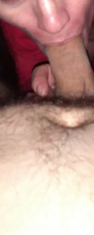 Making him cum in my throat!