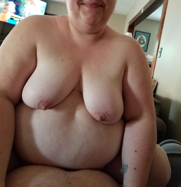 BBW on top riding my cock