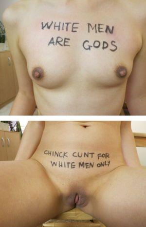 Asian pussy for white cocks only