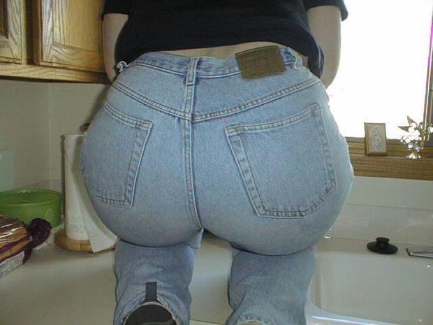 jeans ass